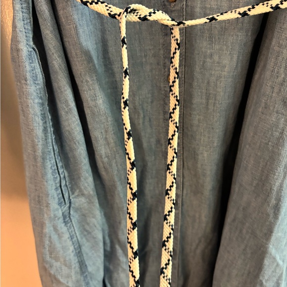 Xirena Denim Blue Shirt Dress - Picture 7 of 7